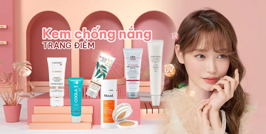 KEM CHỐNG NẮNG TRANG ĐIỂM