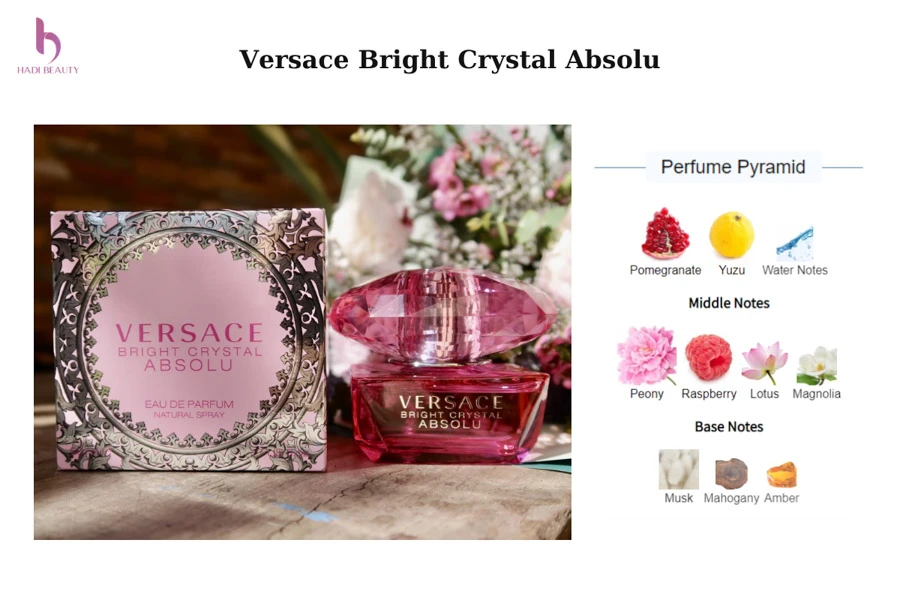 nước hoa Versace Absolu với các tầng hương cuốn hút