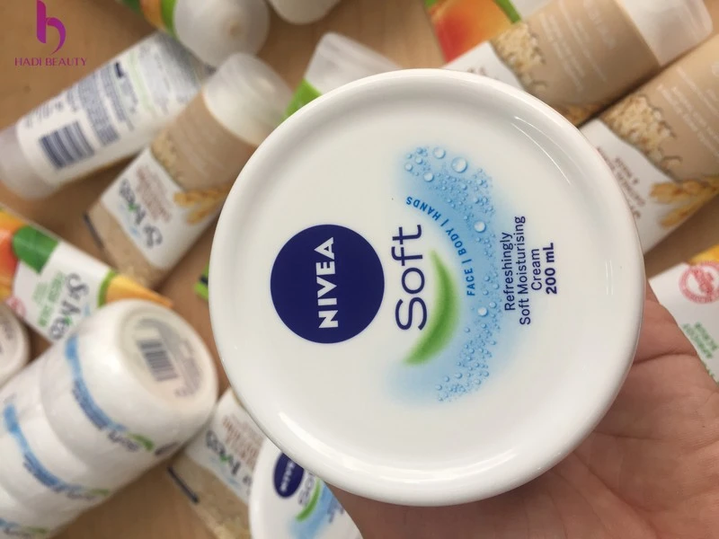 cách chọn kem dưỡng da Nivea Soft Refreshingly Soft Moisturizing Cream