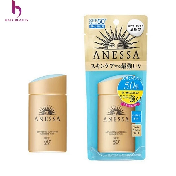 kem chống nắng cho da nhờn Anessa Perfect UV Sunscreen Skincare Gel SPF50+/PA++++