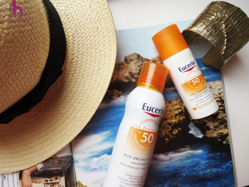 Kem chống nắng dịu nhẹ Eucerin Sun Gel-Cream Dry Touch Oil Control SPF50+