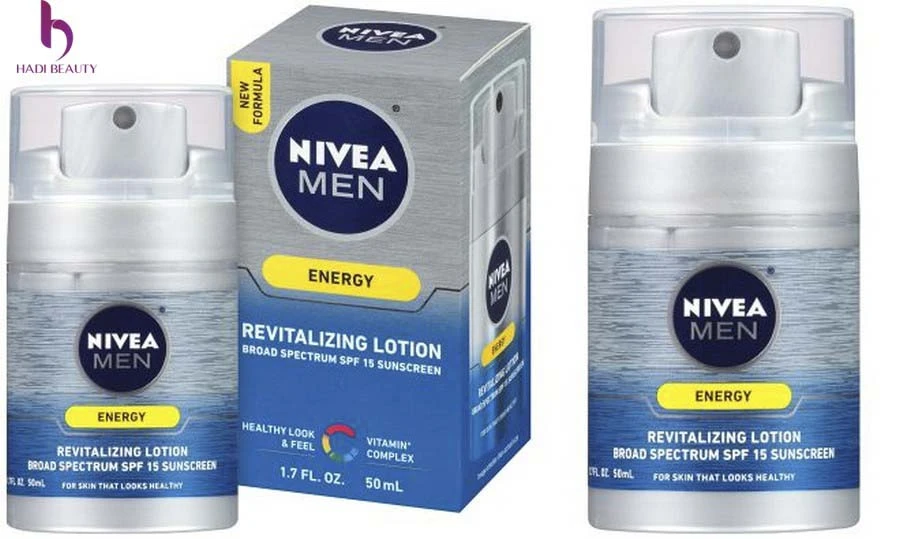kem chống nắng nam NIVEA Men Energy Lotion