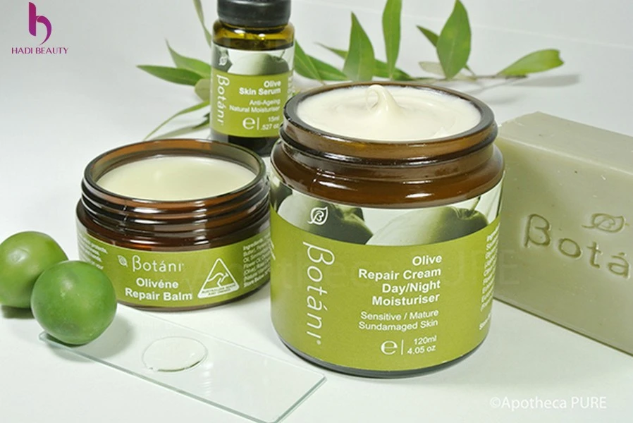 kem dưỡng cho da nhạy cảm Botani Olive Repair Cream Day/Night Moisturiser