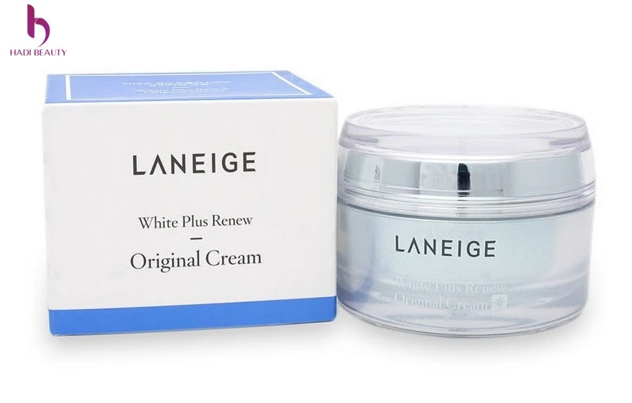 kem dưỡng trắng da giá rẻ Laneige White Plus Renew Original Cream EX có tác dụng làm ẩm