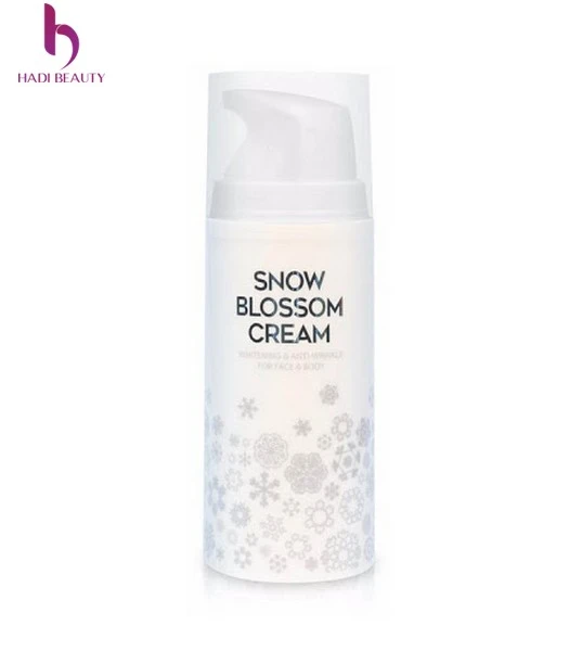 kem dưỡng trắng da mặt từ thiên nhiên chúa More Snow Blossom Cream