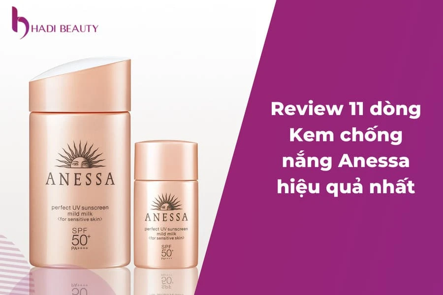 review kem chống nắng anessa