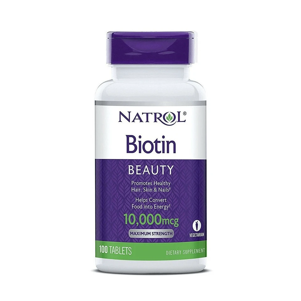 Viên Uống Natrol Biotin 10000 mcg