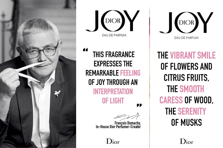 nước hoa joy dior - review các mùi hương 