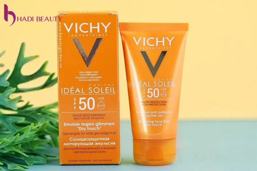 kem chống nắng loại nào tốt Vichy Ideal Soleil