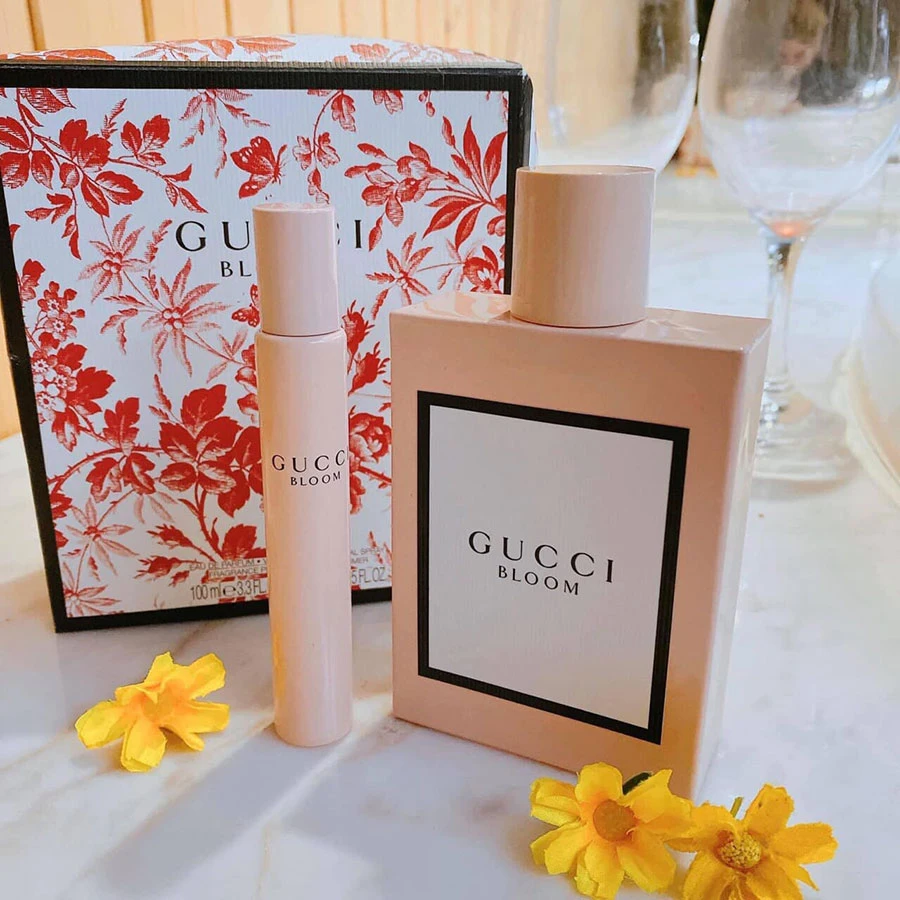 Thiết kế của set nước hoa Gucci Bloom rất sang trọng và tinh tế