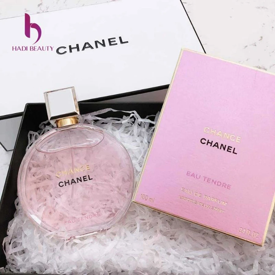 Nước hoa Chanel mới Chanel Chance Eau Tendre màn hương thơm đầy sức sống
