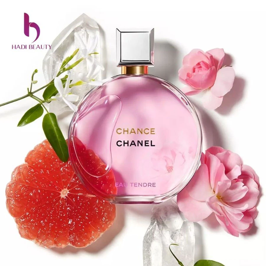 Một trong các loại nước hoa Chanel thích hợp cho mùa xuân Chanel Chance Eau Tendre