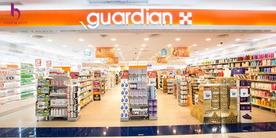 Guardian là cửa hàng mỹ phẩm nổi tiếng cung cấp các loại mỹ phẩm nhật tại đà nẵng chính hãng