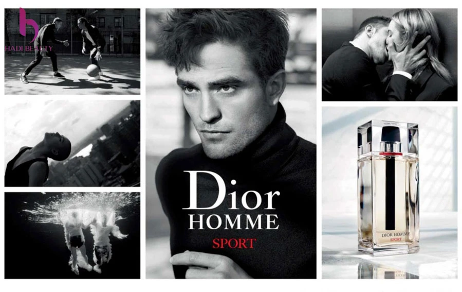Thiiết kế của nước hoa Dior Homme Sport EDT