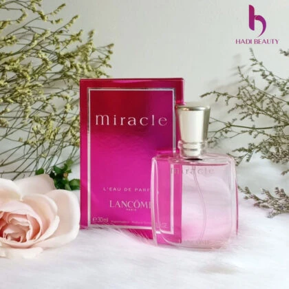 hinh anh nuoc hoa lancome - Lancome Miracle với bề ngoài tôn lên vẻ nữ tính của nước hoa