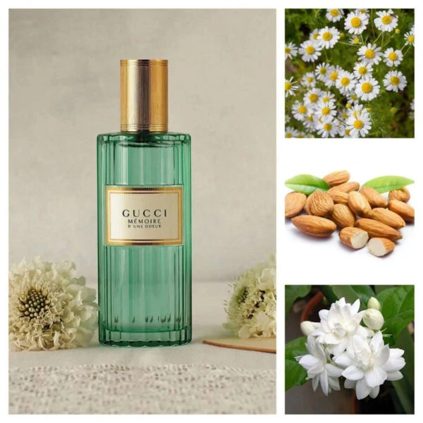 Mùi hương nổi bật chính của hoa cúc La mã có trong chai nước hoa này