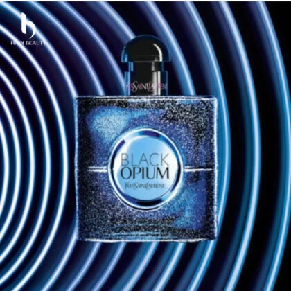 Thiết kế đầy mê hoặc trong sắc xanh huyền bí của nước hoa YSL Black Opium Intense EDP review