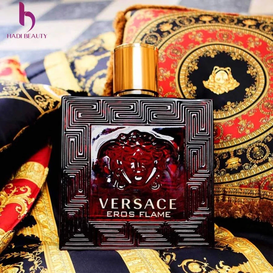Versace Eros Flame là chai nước hoa Versace nam mùi thơm với màu đỏ đậm nét