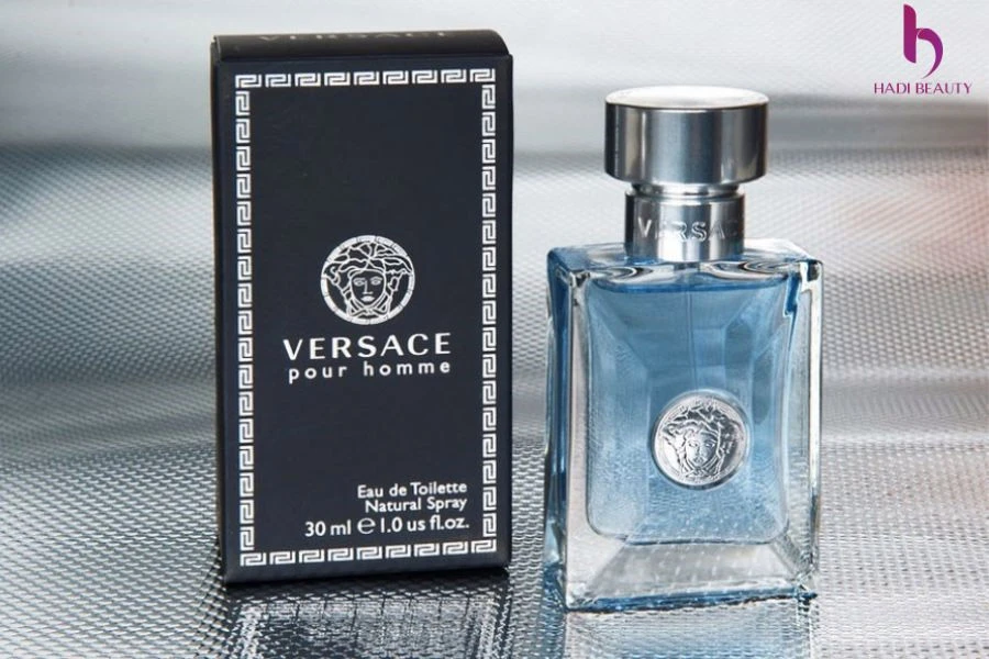 Thiết kế chai nước hoa Versace nam mùi thơm nhất - Versace Pour Homme EDT