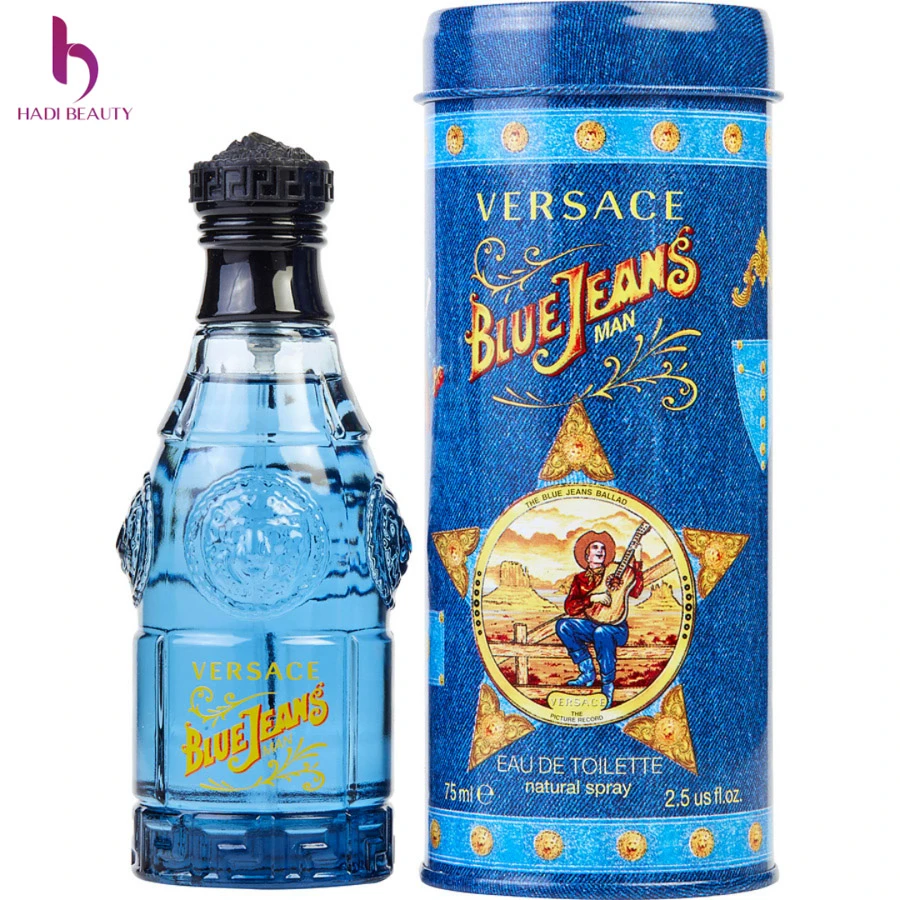 ngoại hình của Versace Blue Jeans lấy cảm hứng từ chai nước ngọt