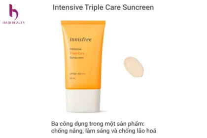 Kem chống nắng chính hãng Innisfree Perfect UV Protection Cream Triple Care.
