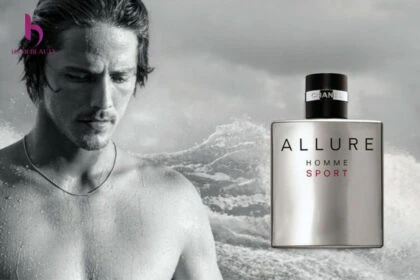 Thiết kế của Chanel Allure Homme Sport mạnh mẽ